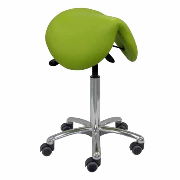 Dakota- Tabouret selle DAKOTA grand confort avec selle large suspendue par ressorts