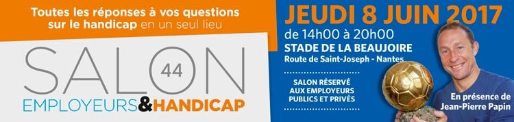 Salon 44 Employeurs et handicap salon 2017 banniere