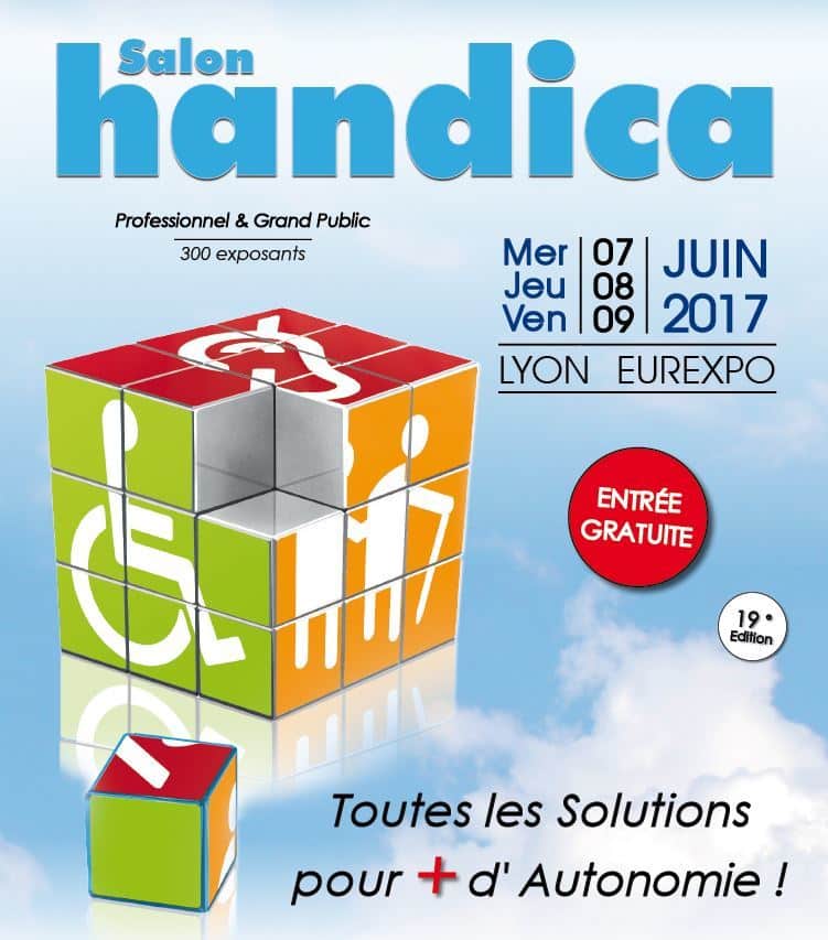 Salon HANDICA LYON EUREXPO du 7 au 9 juin 2017